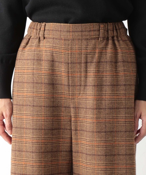 LEPSIM(レプシィム)の「ウールMIXクロップドパンツ 893427(その他パンツ・レディース・ブラック/ブラウン・MEDIUM/LARGE)」の8枚目の写真