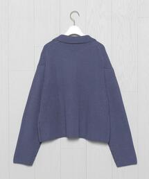 ニット+セーター H beauty&amp;youth COTTON RIB SKIPPER KNIT H BEAUTY&YOUTH UNITED ARROWS（エイチビューティーアンドユース