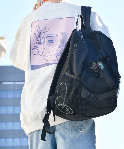 Perushu（ペルーシュ）の「ヴィンテージタッチ裏起毛スウェット（スウェット・メンズ・ブラック系その他/ダークブルー/ブラック/霜降りグレー・LARGE/MEDIUM）」の16枚目の写真