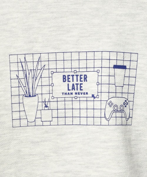 Perushu（ペルーシュ）の「ヴィンテージタッチ裏起毛スウェット（スウェット・メンズ・ブラック系その他/ダークブルー/ブラック/霜降りグレー・LARGE/MEDIUM）」の17枚目の写真