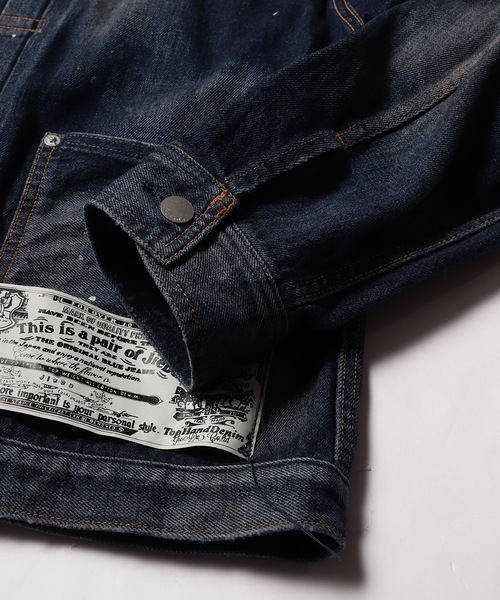 jiedaデニムジャケット セルビッチ　ビンテージ JIEDA - SELVEDGE DENIM JACKET/デニムジャケット | NapsNote