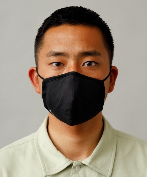 Saturdays NYC(サタデーズ ニューヨークシティ )の「Saturdays NYC 3-Layer Fabric Masks(マスク・メンズ・ブラック・FREE)」の5枚目の写真