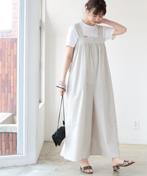 B:MING by BEAMS / ギャザー サロペット