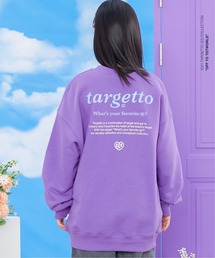 【TARGETTO】BACK PRINTING LOGO SWEAT SHIRT / ターゲット バック プリント ロゴ スウェットシャツ