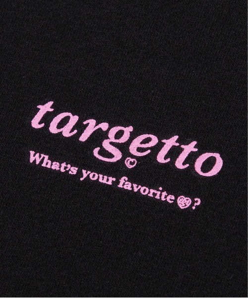 TARGETTO(ターゲット)の「【TARGETTO】BACK PRINTING LOGO SWEAT SHIRT / ターゲット バック プリント ロゴ スウェットシャツ(スウェット・レディース・ブラック/パープル/ピンク/オートミール・FREE)」の11枚目の写真