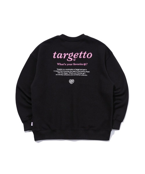 TARGETTO(ターゲット)の「【TARGETTO】BACK PRINTING LOGO SWEAT SHIRT / ターゲット バック プリント ロゴ スウェットシャツ(スウェット・レディース・ブラック/パープル/ピンク/オートミール・FREE)」の17枚目の写真