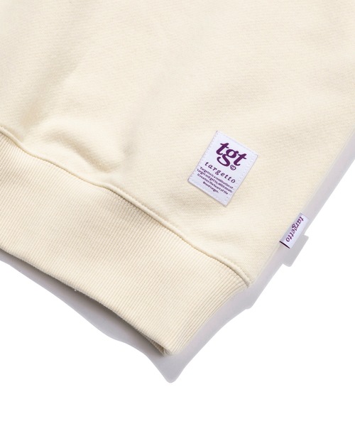 TARGETTO(ターゲット)の「【TARGETTO】BACK PRINTING LOGO SWEAT SHIRT / ターゲット バック プリント ロゴ スウェットシャツ(スウェット・レディース・ブラック/パープル/ピンク/オートミール・FREE)」の7枚目の写真