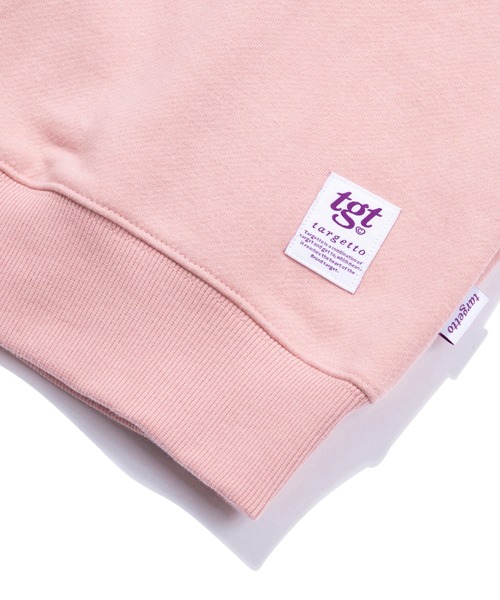 TARGETTO(ターゲット)の「【TARGETTO】BACK PRINTING LOGO SWEAT SHIRT / ターゲット バック プリント ロゴ スウェットシャツ(スウェット・レディース・ブラック/パープル/ピンク/オートミール・FREE)」の10枚目の写真