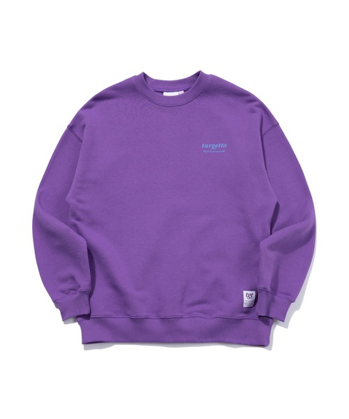 TARGETTO(ターゲット)の「【TARGETTO】BACK PRINTING LOGO SWEAT SHIRT / ターゲット バック プリント ロゴ スウェットシャツ(スウェット・レディース・ブラック/パープル/ピンク/オートミール・FREE)」の8枚目の写真