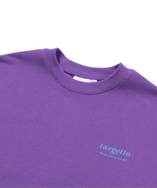 TARGETTO(ターゲット)の「【TARGETTO】BACK PRINTING LOGO SWEAT SHIRT / ターゲット バック プリント ロゴ スウェットシャツ(スウェット・レディース・ブラック/パープル/ピンク/オートミール・FREE)」の20枚目の写真