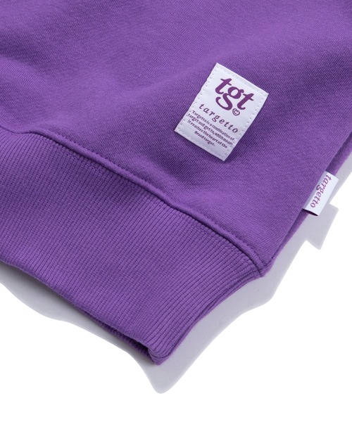 TARGETTO(ターゲット)の「【TARGETTO】BACK PRINTING LOGO SWEAT SHIRT / ターゲット バック プリント ロゴ スウェットシャツ(スウェット・レディース・ブラック/パープル/ピンク/オートミール・FREE)」の14枚目の写真