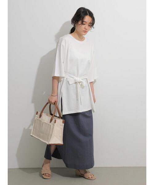 AMERICAN HOLIC（アメリカンホリック）の「ガーデンバッグ　＊（トートバッグ・レディース・ブラック/オフホワイト・FREE）」の7枚目の写真