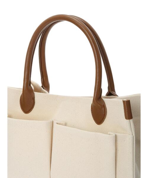 AMERICAN HOLIC（アメリカンホリック）の「ガーデンバッグ　＊（トートバッグ・レディース・ブラック/オフホワイト・FREE）」の10枚目の写真