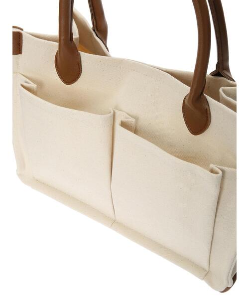 AMERICAN HOLIC（アメリカンホリック）の「ガーデンバッグ　＊（トートバッグ・レディース・ブラック/オフホワイト・FREE）」の11枚目の写真