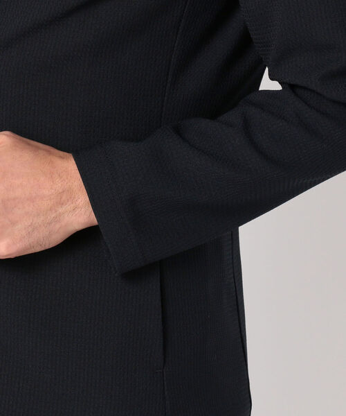 Stutostein Nolley's（シュテットシュタインノーリーズ）の「ドライストレッチ テーラードジャケット セットアップ（テーラードジャケット・メンズ・ネイビー系1/ブラック×グレー/ダークネイビー・S/M/L/XL）」の8枚目の写真