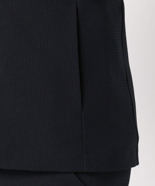 Stutostein Nolley's（シュテットシュタインノーリーズ）の「ドライストレッチ テーラードジャケット セットアップ（テーラードジャケット・メンズ・ネイビー系1/ブラック×グレー/ダークネイビー・S/M/L/XL）」の10枚目の写真