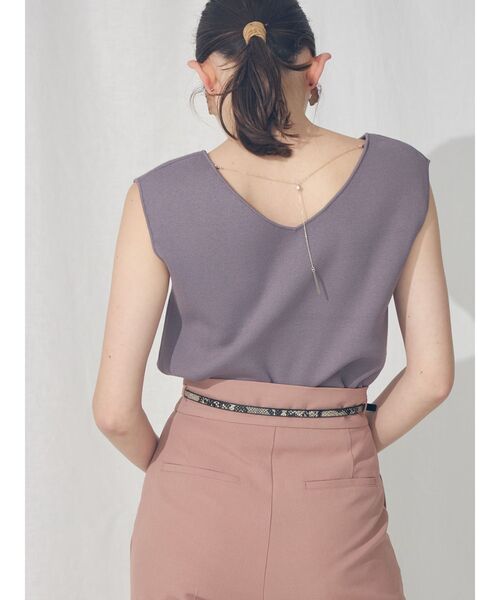 MERCURYDUO（マーキュリーデュオ）の「ベルト付リネンライクフレアパンツ（その他パンツ・レディース・ピンク/ライム/アイボリー・SMALL/MEDIUM）」の10枚目の写真