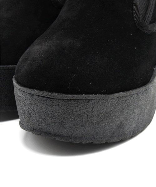 mystic（ミスティック）の「厚底スリッポン（パンプス・レディース・ブラック/ネイビー・37/36/38）」の6枚目の写真