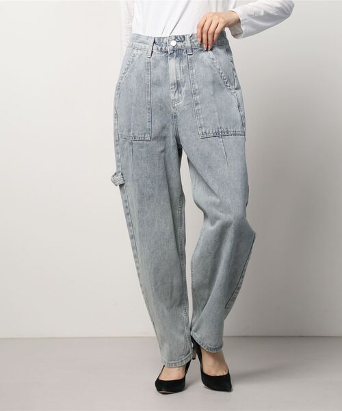 LAND by MILKBOY（ランドバイミルクボーイ）の「Balloon DENIM PANTS（デニムパンツ・レディース・B/A・M/S）」の2枚目の写真