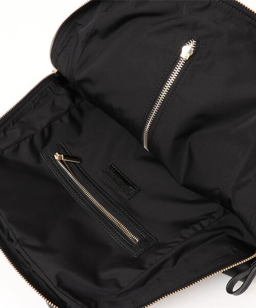 atneK（アトネック）の「【atneK by Scrap Book】フロントジップリュック（バックパック/リュック・レディース・ブラック/グレー・FREE）」の5枚目の写真