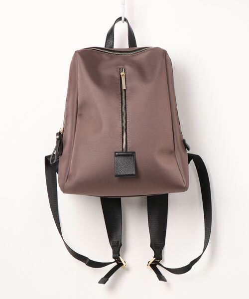 atneK（アトネック）の「【atneK by Scrap Book】フロントジップリュック（バックパック/リュック・レディース・ブラック/グレー・FREE）」の10枚目の写真