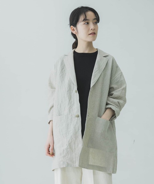 かぐれ（カグレ）の「リネンテーラージャケット（その他アウター