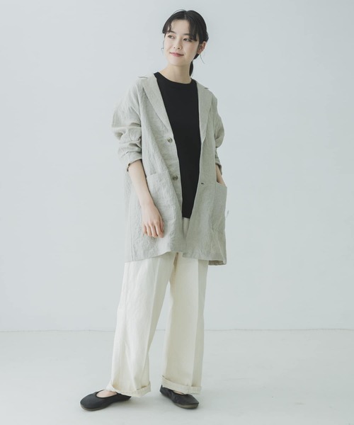 かぐれ（カグレ）の「リネンテーラージャケット（その他アウター