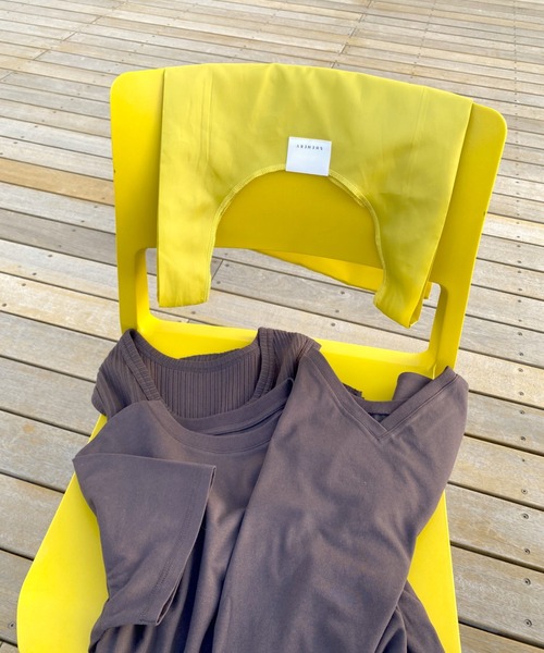 SHENERY（シーナリー）の「New Standard3パック カットソー（Tシャツ/カットソー・レディース・マスタード/オフホワイト/グレー系その他・FREE）」の3枚目の写真