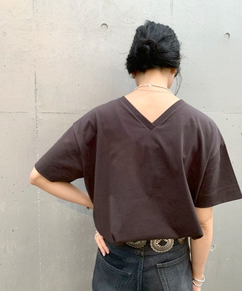 SHENERY（シーナリー）の「New Standard3パック カットソー（Tシャツ/カットソー・レディース・マスタード/オフホワイト/グレー系その他・FREE）」の19枚目の写真