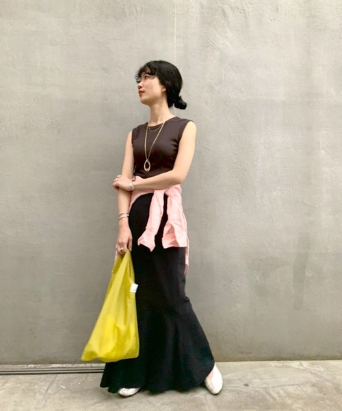 SHENERY（シーナリー）の「New Standard3パック カットソー（Tシャツ/カットソー・レディース・マスタード/オフホワイト/グレー系その他・FREE）」の7枚目の写真