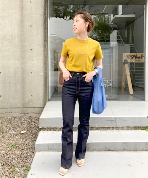 SHENERY（シーナリー）の「New Standard3パック カットソー（Tシャツ/カットソー・レディース・マスタード/オフホワイト/グレー系その他・FREE）」の20枚目の写真