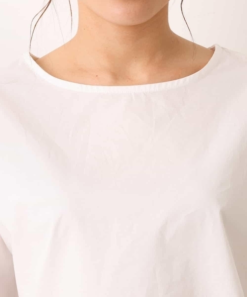 a.v.v（アーヴェヴェ）の「ダンボールベスト&パフスリーブシャツ（スウェット・レディース・ブラック/ライトグレー/ミント・38/42/40/36/34）」の22枚目の写真