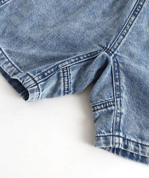 F.O.U(エフオーユー)の「クライミングショーツ 5分丈(その他パンツ・キッズ・ネイビー/サックスブルー・100/110/120/130/140)」の4枚目の写真