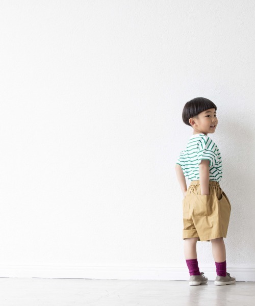 LOWRYS FARM（ローリーズファーム）の「コットンタックキュロット　948644（その他パンツ・キッズ・ブラック/ベージュ/カーキ・110/120/130）」の13枚目の写真