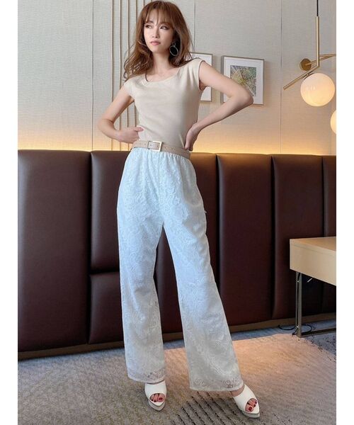レースワイドパンツ 完売品 ZOZO古着より最安価 レースワイドパンツ 完売品 ZOZO古着より最安価 レースワイド