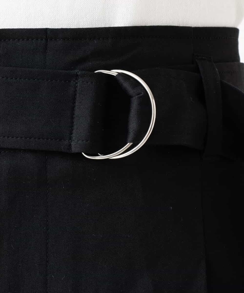 MK MICHEL KLEIN（エムケーミッシェルクラン）の「ハイウエスト リラックステーパードパンツ/洗える（その他パンツ・レディース・ホワイト/ブラック・38）」の10枚目の写真