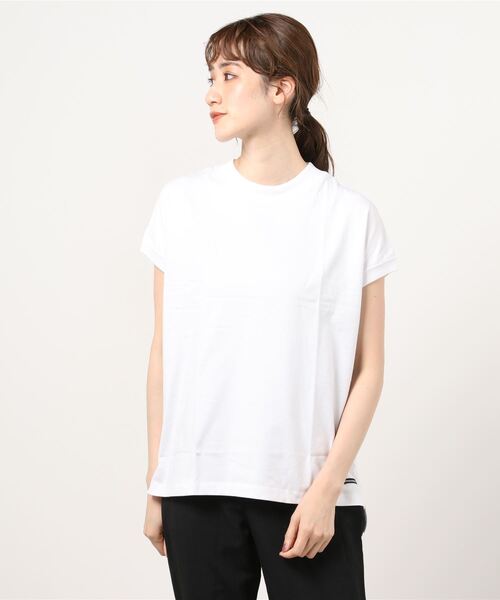 MANASTASH(マナスタッシュ)の「MANASTASH/マナスタッシュ SHELTEC FRENCH TEE シェルテックT(Tシャツ/カットソー・レディース・ブラック/ベージュ/ホワイト/カーキ/その他・FREE)」の2枚目の写真