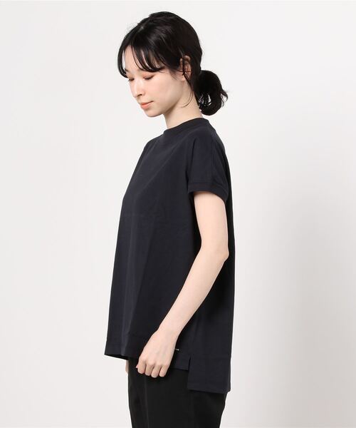 MANASTASH(マナスタッシュ)の「MANASTASH/マナスタッシュ SHELTEC FRENCH TEE シェルテックT(Tシャツ/カットソー・レディース・ブラック/ベージュ/ホワイト/カーキ/その他・FREE)」の6枚目の写真