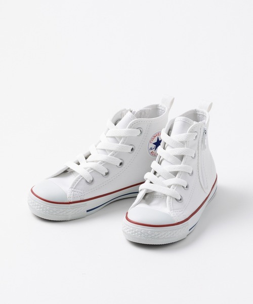 CONVERSE(コンバース)の「【CONVERSE】CHILD ALL STAR N Z HI(スニーカー・キッズ・アイボリー/ホワイト/ブラック/レッド・15.0cm/17.0cm/20.0cm/21.0cm/18.0cm/19.0cm/16.0cm)」の1枚目の写真