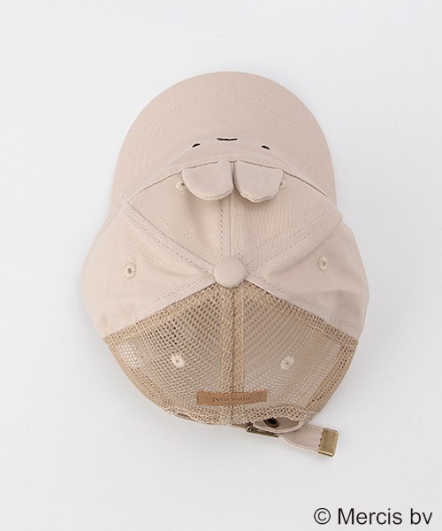 petit main（プティマイン）の「【miffy】ミッフィーキャップ（キャップ・キッズ・チャコール/ライトベージュ/アイボリー・50cm/54cm/52cm）」の10枚目の写真