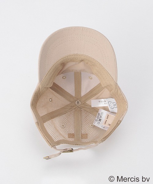 petit main（プティマイン）の「【miffy】ミッフィーキャップ（キャップ・キッズ・チャコール/ライトベージュ/アイボリー・50cm/54cm/52cm）」の11枚目の写真