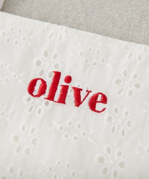 OLIVE des OLIVE(オリーブデオリーブ)の「【WEB限定カラー有】フリル横長トート(トートバッグ・レディース・ホワイト/オフホワイト/ブラック/ベージュ・FREE)」の20枚目の写真