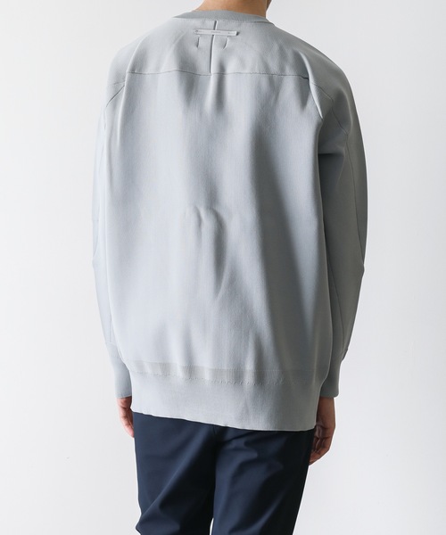 【美品】ATTACHMENT PE KNIT CREWNECK PULLOVER ATTACHMENT（アタッチメント）の「PE KNIT CREWNECK PULLOVER L