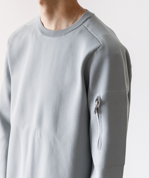 ATTACHMENT（アタッチメント）の「PE KNIT CREWNECK PULLOVER L/S