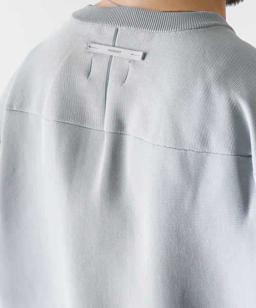 【美品】ATTACHMENT PE KNIT CREWNECK PULLOVER ATTACHMENT（アタッチメント）の「PE KNIT CREWNECK PULLOVER L