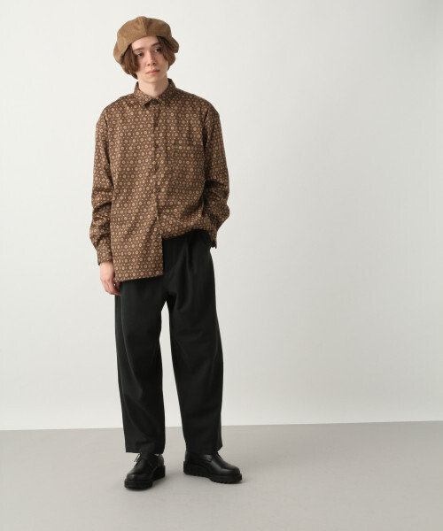 HARE(ハレ)の「長袖シャツ(シャツ/ブラウス・メンズ・ブラウン・MEDIUM)」の11枚目の写真