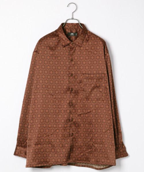 HARE(ハレ)の「長袖シャツ(シャツ/ブラウス・メンズ・ブラウン・MEDIUM)」の7枚目の写真