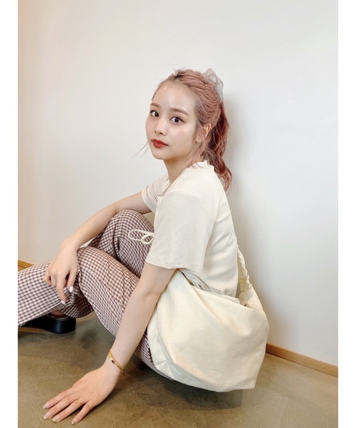 JUMELLE（ジュメロ）の「メッセンジャーバッグ（メッセンジャーバッグ・レディース・ブルー/ホワイト・FREE）」の3枚目の写真