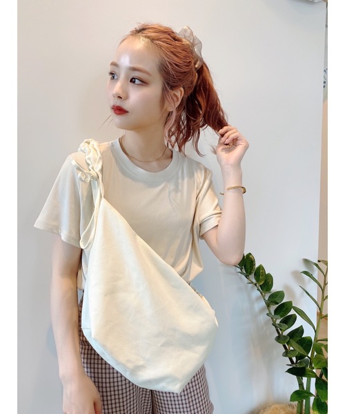 JUMELLE（ジュメロ）の「メッセンジャーバッグ（メッセンジャーバッグ・レディース・ブルー/ホワイト・FREE）」の4枚目の写真