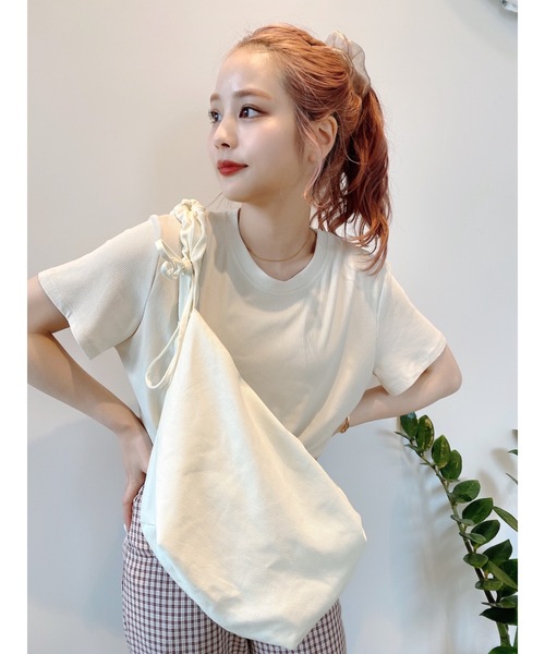 JUMELLE（ジュメロ）の「メッセンジャーバッグ（メッセンジャーバッグ・レディース・ブルー/ホワイト・FREE）」の6枚目の写真